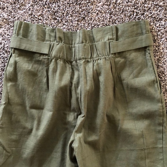 NWT | HARPER HERITAGE Pleated Button Trousers S. S - Picture 7 of 9